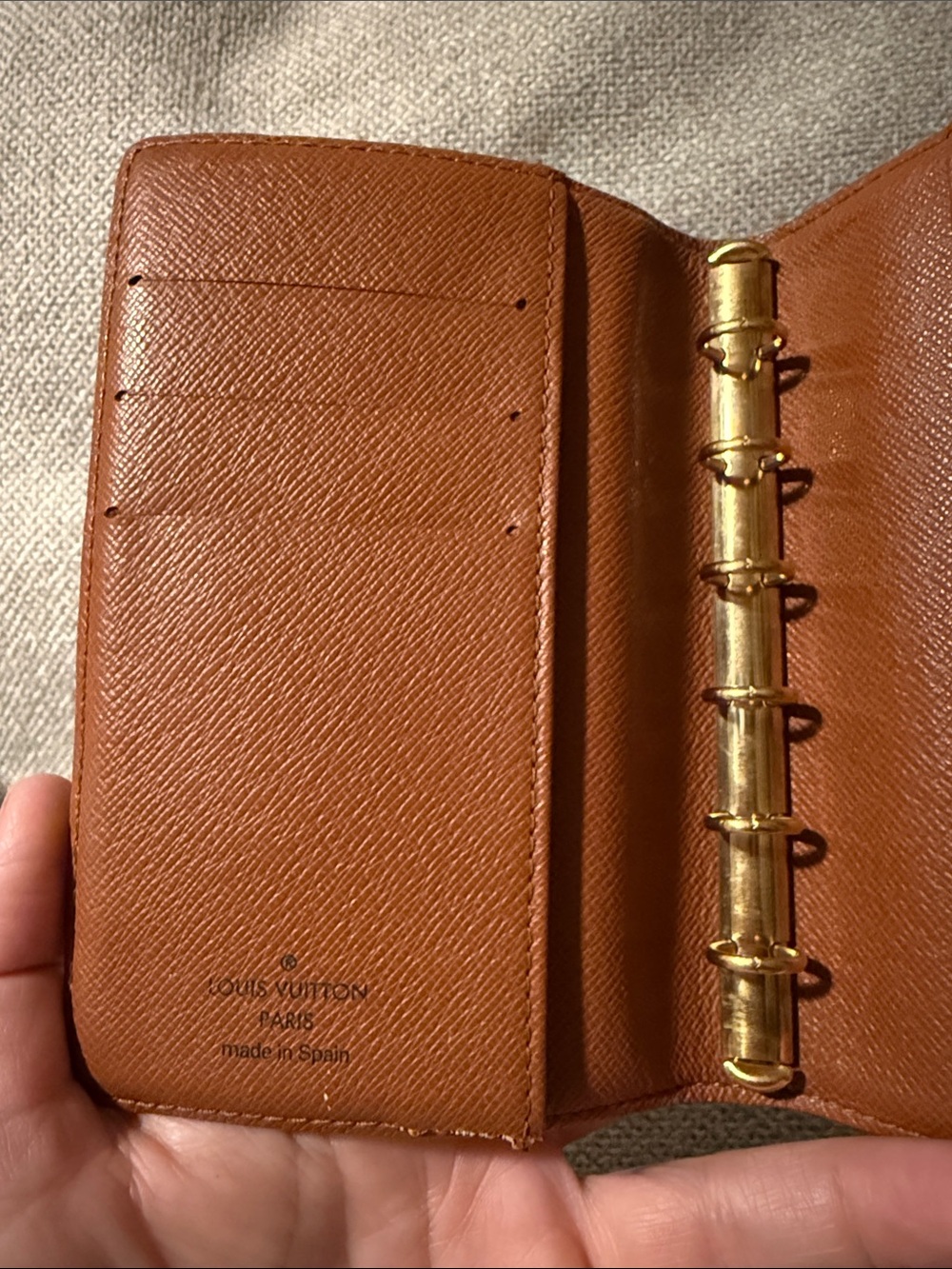 Louis Vuitton Monogram Canvas PM Agenda Cover Authentic CA0968 - Picture 7 of 14